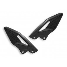 DBK Special Parts (Ducabike) Carbon Fiber Heel Guards for Triumph Street Triple 765 S/R/RS